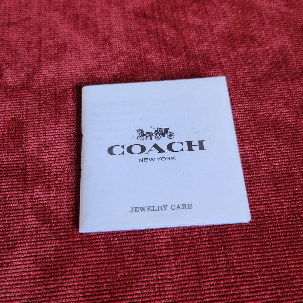 Coach Earrings - EUC - Picture 6 of 6